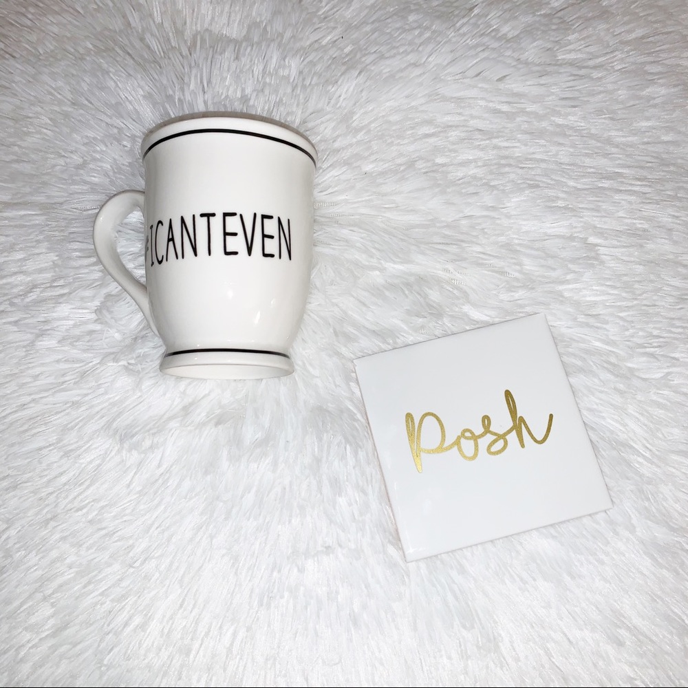 NWT Mudpie #ICANTEVEN Mug